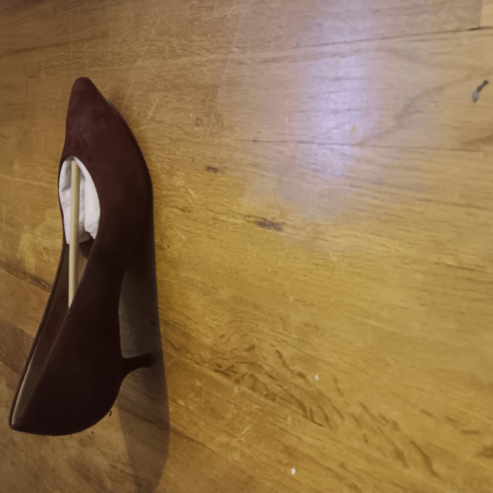 Vionic Suede Kitten Heel Pump In Purple